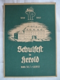 Festschrift zum Schulfest in Herold, 1955