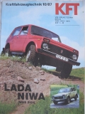 10/ 1987, LADA Niva 2121, Moskwitsch 21412, Saporoshez 1102, DACIA