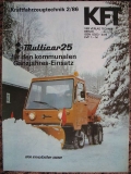2/ 1986, Multicar Allrad, ISH 2126, Nissan Sunny, IKARUS