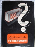 Systematische Fehlersuche an Rundfunkgeräten, 1938