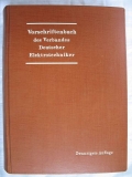Vorschriftenbuch des Verbandes Deutscher Elektrotechniker,  1935