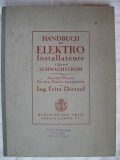 Handbuch für Elektro-Installateure, 30-er Jahre