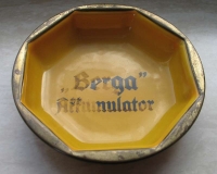 Aschenbecher "Berga" Akkumulator, schätze 30-er Jahre