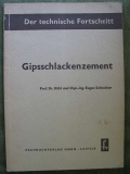 Gipsschlackenzement, DDR 1952