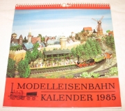 Modelleisenbahnkalender, DDR 1985
