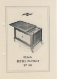 REMA Sessel- Phono SP 100, um 1950
