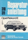 Reparaturanleitung Opel Rekord E, 17, 19, 20, 20S, 20E, 1977- 1981