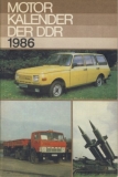 Motorkalender der DDR, 1986