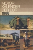 Motorkalender der DDR, 1988
