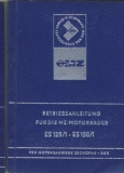 MZ ES 125/1 und ES150/1, 1976, Betriebsanleitung