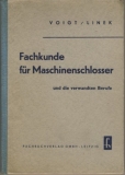 Fachkunde für Maschinenschlosser, DDR 1951