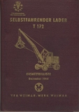 Lader T172, T 172, Weimar Werk, Katalog, 1964
