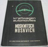 Ersatzteilkatalog Moskwisch, 1966, deutsch und spanisch