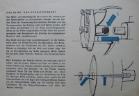 Gebrauchsanleitung Universalküchenmaschine KOMET KM4, KM 4, 1961, Teil 3