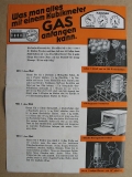 Was man alles mit einem Kubikmeter Gas anfangen kann, 30-er Jahre