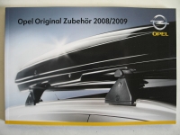 Prospekt Opel Original Zubehör 2008/ 2009, Ausgabe 12/08, Agila, Corsa, Tigra, Meriva, Astra, Zafira, Vectra, Signum, Antara, GT, Combo, Vivaro, Movano