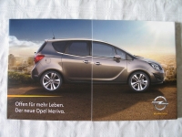 Prospektmappe Opel Meriva