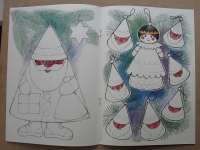 Weihnachtsschmuck, Ein Malbuch für Kinder von 6 Jahren an, DDR 1985