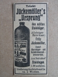 "Ursprung" Steinhäger, Fritz Juckemöller Steinhagen, 1919
