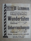 Wundertüten, H.G. Hirschmann Striegau Schlesien, 1919