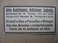Kristall, Glas, Porzellan, Steingut, Otto Buhlmann Leipzig, 1919