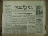 Thüringer Volk, Gera, 22. Juli 1947
