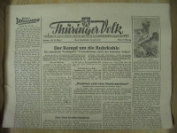 Thüringer Volk, Gera, 19. Juli 1947