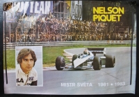 Plakat Nelson Piquet, 1983, #p70
