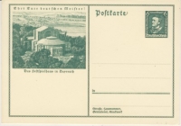 Postkarte Bayreuth, Richard Wagner, 30-er Jahre
