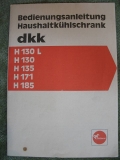 Bedienungsanleitung Kühlschrank dkk, DDR 1986