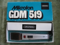 Mikrofon GDM 519, Grundig Diktiergerät