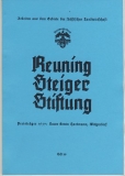 Bauer Fritz Erwin Hartmann, Wittgendorf Kreis Zittau, Reuning-Steiger-Stiftung