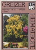 Greizer Heimatbote, Heft 8/ 1992