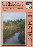 Greizer Heimatbote, Heft 7/ 1992
