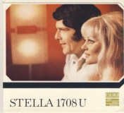Prospekt Fernsehgerät Stassfurt Stella 1708U, 1972