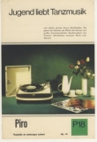 Prospekt Phonokoffer Piro, 1968