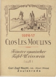 1926-er Clos les Moulins, Zapf Zeulenroda