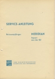 Reiseempfänger MERIDIAN, Sowjetunion, 1968