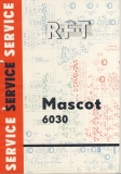 Service- Anleitung "Mascot 6030", DDR 1968