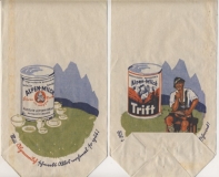 Originale Tüten TRIFT Alpenmilch, Biessenhofen Bayern
