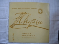 Etüden op. 25, Chopin, Boleslaw Woytowicz Klavier, 1960, #45