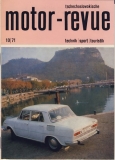 Heft 10/ 1971, Skoda 110 L, Rallye Vltava