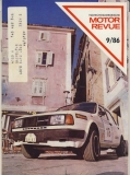 Heft 9/ 1986, Jawa, Tatra 12, Skoda 130 LS, Jawa 125