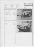 PKW- Anhänger HP 500.01/6, Liebsch Wildenbruch, 1978