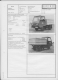 Multicar M 2512, Hinterkipper, ab FG-Nr. 1000178, 1978, VEB Fahrzeugwerk Waltershausen