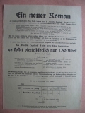 Geraisches Tageblatt, Gera, Reklame für Roman von Anny Wothe, um 1920