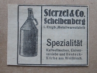 Sterzel & Co. Metallwarenfabrik Scheibenberg, 1925 #2