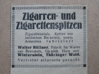 Walter Köllner Winterstein, Waren aus Bernstein etc., 1925 #2
