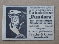 Tabakdose Pandora, Trache & Claus Dresden, 1925 #2