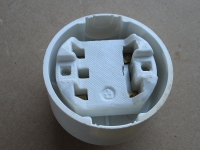 Preview: Ausschalter Bakelit, rund, Aufputz, hell, unbenutzt,  #87*